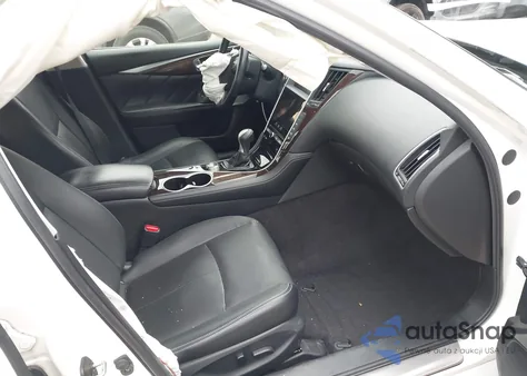 2017 Infiniti Q50 3.0T Premium z USA, uszkodzony, nr VIN JN1EV7AR2HM830726